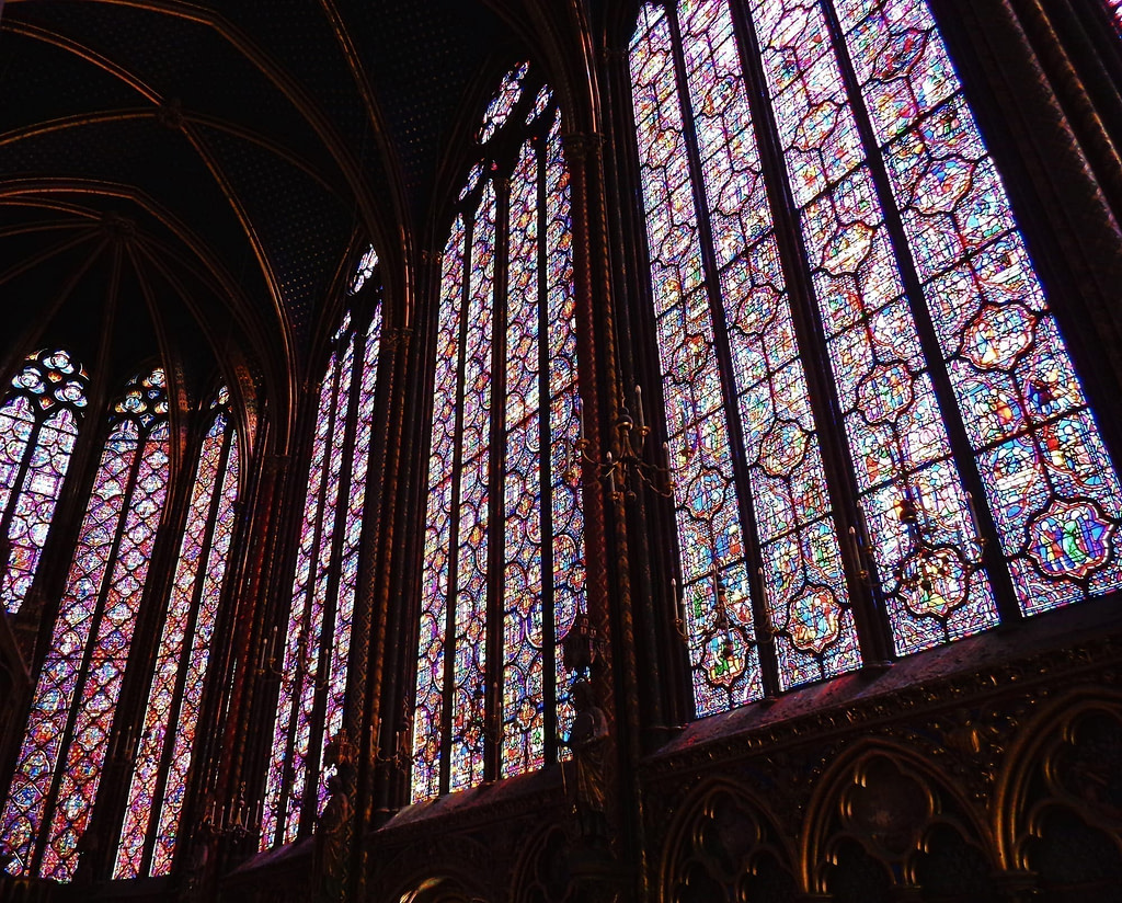 sainte chapelle stained glass