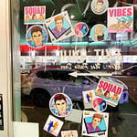 Beverly Hills 90210 stickers