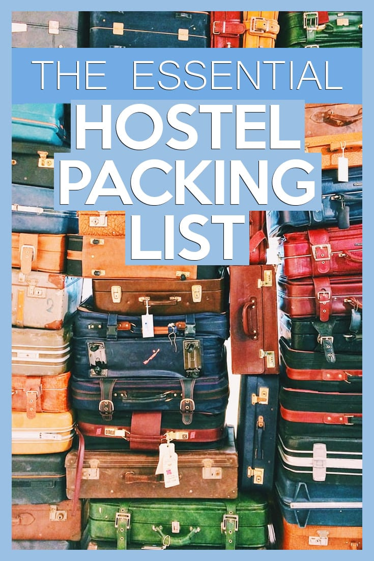 The Essential Hostel Packing List