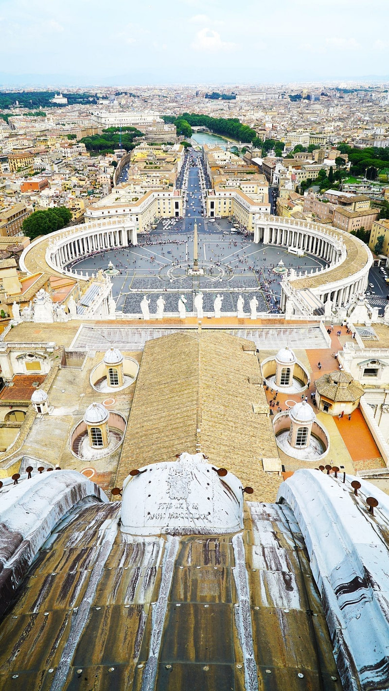 View from St Peter's Dome