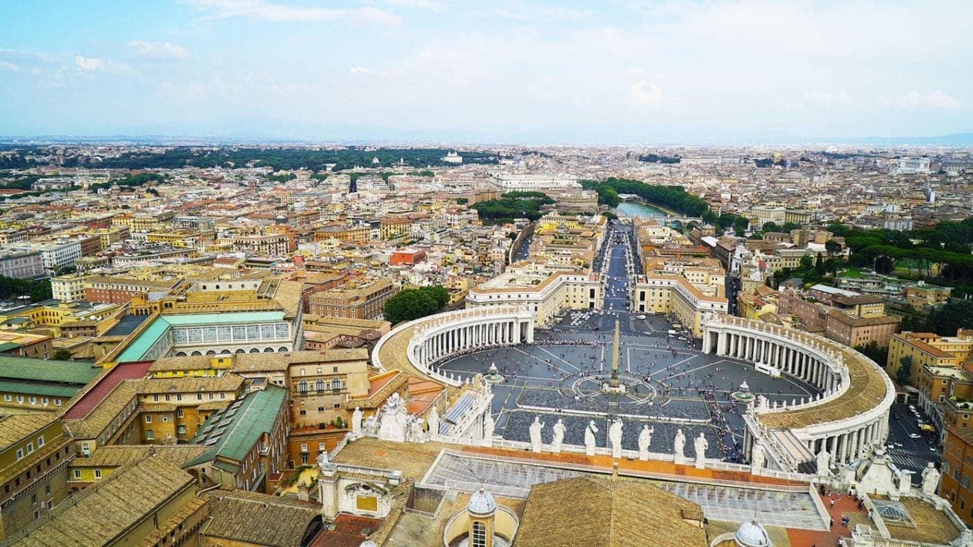 Climbing the Dome of St Peter's Basilica