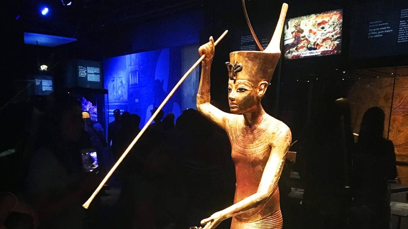 King Tut Exhibition at the California Science Center